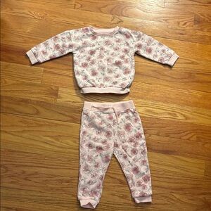 Primark Pink Floral Toddler Outfit